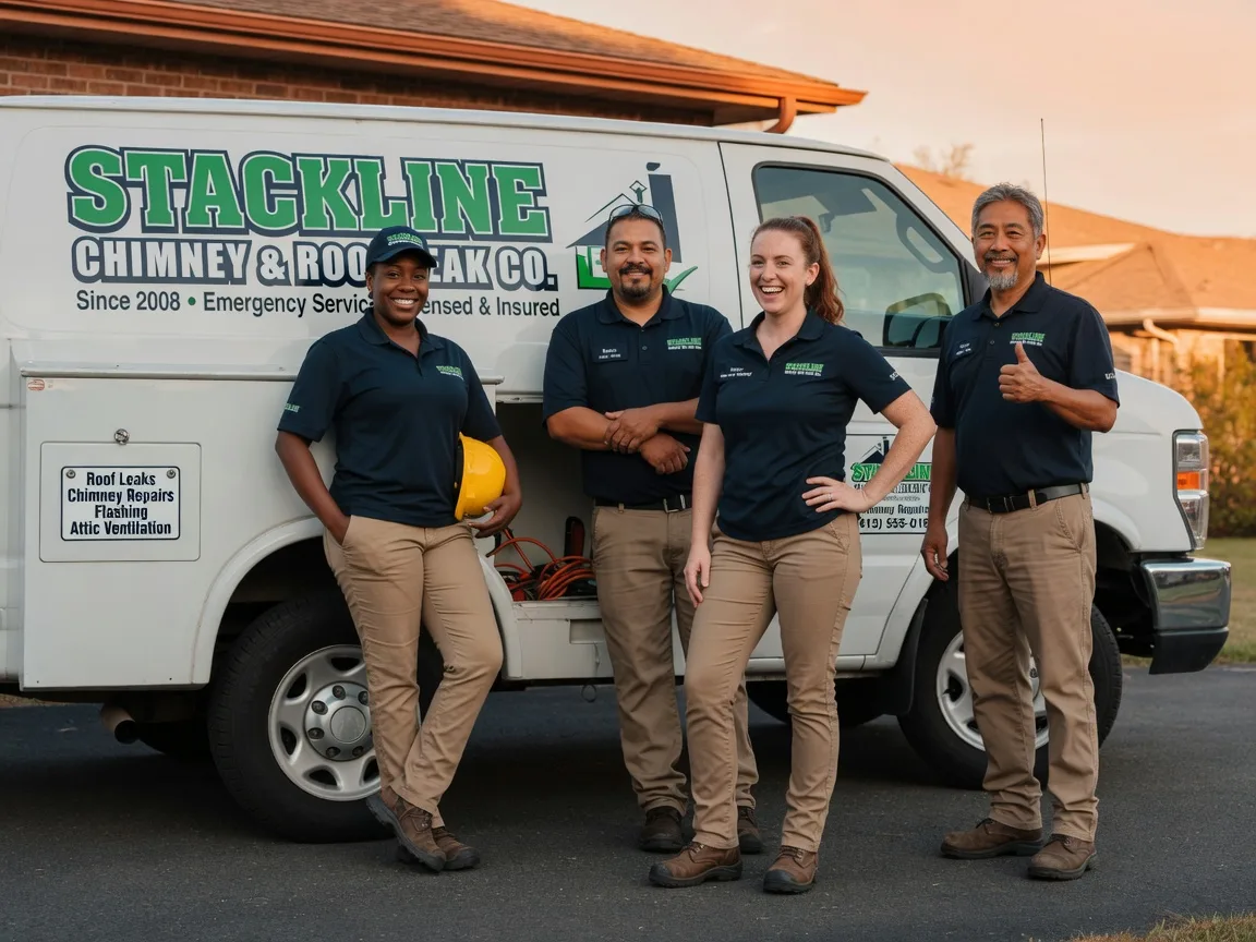 Chimney flashing repair company in Shady Point, OK
